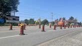 WHAT IS GOING ON HERE? Works at the West Parry Sound Recreation Centre impact traffic flow on Joseph Street