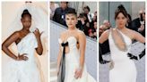 40 times celebrities wore bridal looks on the red carpet this year