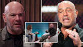 UFC boss Dana White's X-rated reaction after presenter mistakes him for Joe Rogan during interview