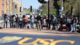 Los Angeles police begin clearing a USC pro-Palestinian encampment