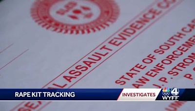 WYFF News 4 Investigates new SC rape kit tracking system