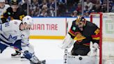 Garland, Hoglander each score twice, NHL-leading Canucks beat Maple Leafs 6-4