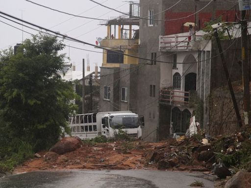 Storm John dumps nearly one meter of rain on southern Mexican state