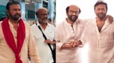 WATCH: Rajinikanth and Mohan Babu reunite at Hyderabad airport sharing an unmissable best friend moment