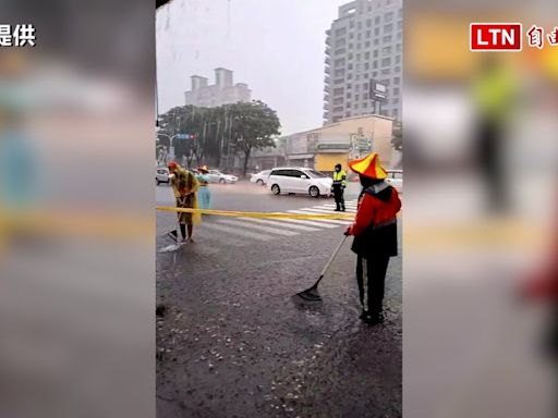 高雄今下午雨勢變大 部分道路積淹水（讀者提供） - 自由電子報影音頻道