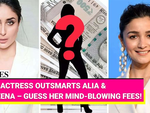 THIS Actress Just Overtook Alia Bhatt & Kareena Kapoor As the Highest Paid! | Etimes - Times of India Videos