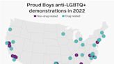 Proud Boys ramped up attacks on the LGBTQ+ community last year. Click through Insider's interactive map.