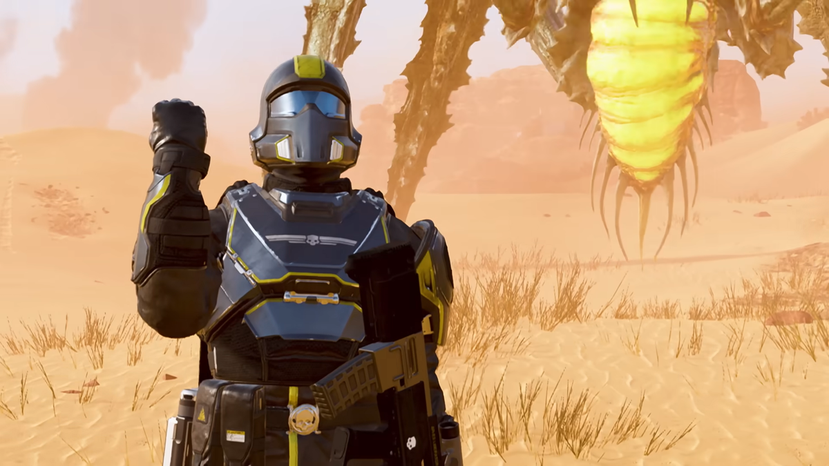 Helldivers 2 started with the pitch to make players the 'evil guys in the galaxy' like stormtroopers: 'Would you be able to survive a galactic war without plot armor to protect you?'