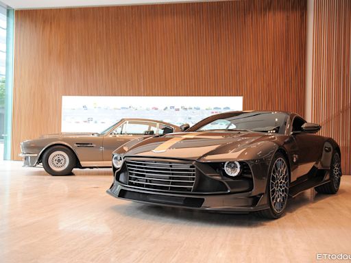 全台唯一、售價破億！Aston Martin「V12手排後驅跑車」登台亮相