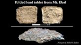 'Curse tablet' with oldest Hebrew name of god is actually a fishing weight, experts argue