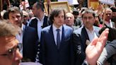 Georgia’s prime minister joins tens of thousands in a march to promote ‘family purity’