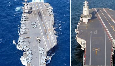 US vs. Chinese aircraft carriers: How the world's top flattops stack up