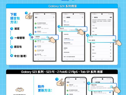 Galaxy AI 支援廣東話喇！語言包安裝攻略話你知！