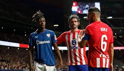 Koke condena los insultos racistas a Nico Williams: "Gente así no tiene cabida"