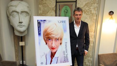 Un timbre à l’effigie de Françoise Sagan dévoilé