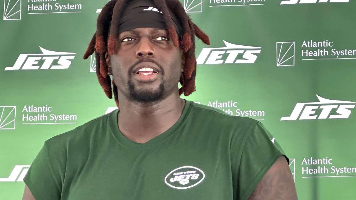 Jets D-lineman Javon Kinlaw gets emotional while reflecting on his journey: 'I never gave up'