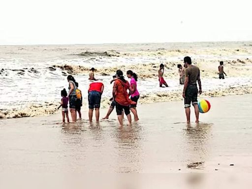 Swimming in sea banned at Daman beaches till Aug 31 | Surat News - Times of India