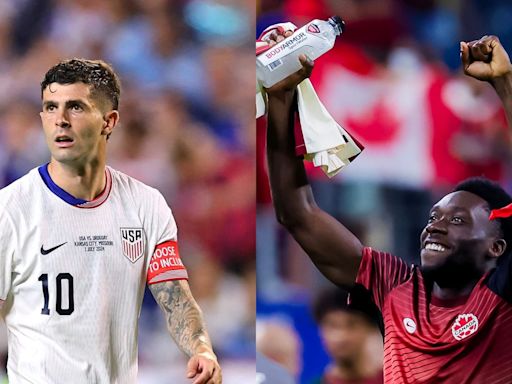 Christian Pulisic y Alphonso Davies compiten por el premio al jugador del año de Concacaf