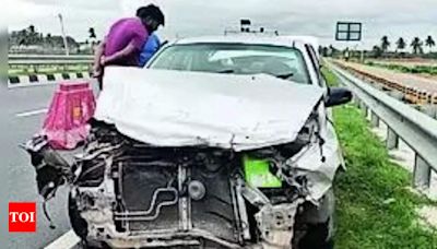 Two teens killed in car accident on Satellite Town Ring Road | Bengaluru News - Times of India