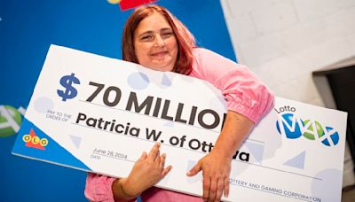 'JACKPOT': OLG says Ontario woman is $70 million Lotto Max winner after buying lottery ticket at gas station, overcoming cancer and drug addiction