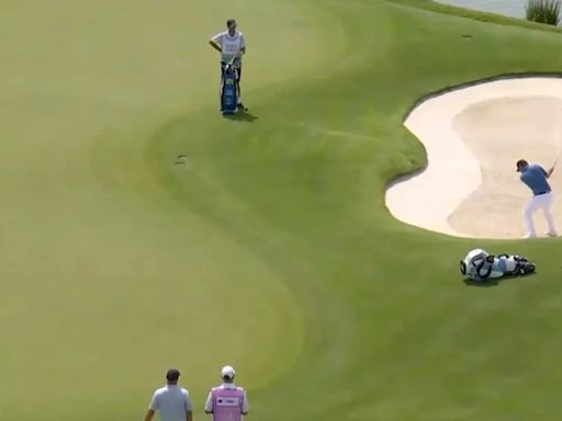 El espectacular tiro del argentino Emiliano Grillo en el debut del golf en los Juegos Olímpicos