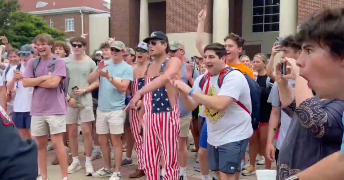 Frat Member Kicked Out Of Group After Making Monkey Noises At Black Woman During Protest