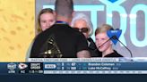 Lions Owner Martha Firestone Ford joined on stage with family at draft in Detroit