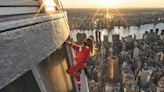 Jared Leto becomes the first person to legally climb to the top of the Empire State Building