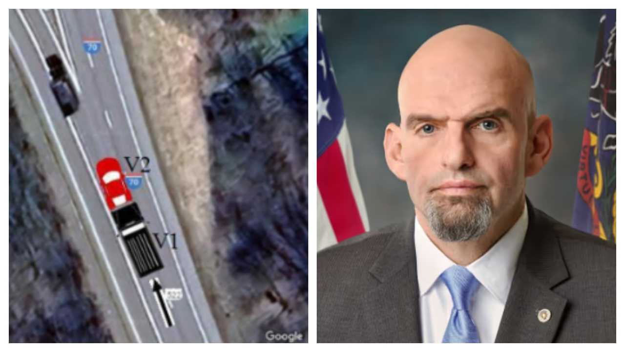 Senator Fetterman Speeding Before Maryland Crash, Troopers Said: Report