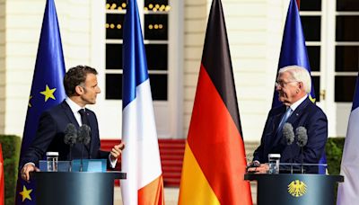 Macron makes rare state visit to Germany to boost ties, defend democracy