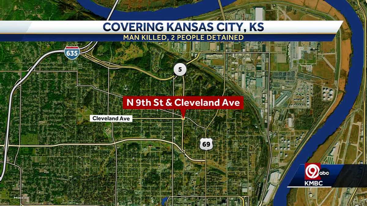 KCKPD: Man found dead in the street Monday night, 2 persons of interest in custody