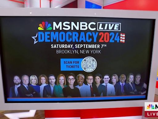 Luke Russert previews 'MSNBC Live: Democracy 2024'