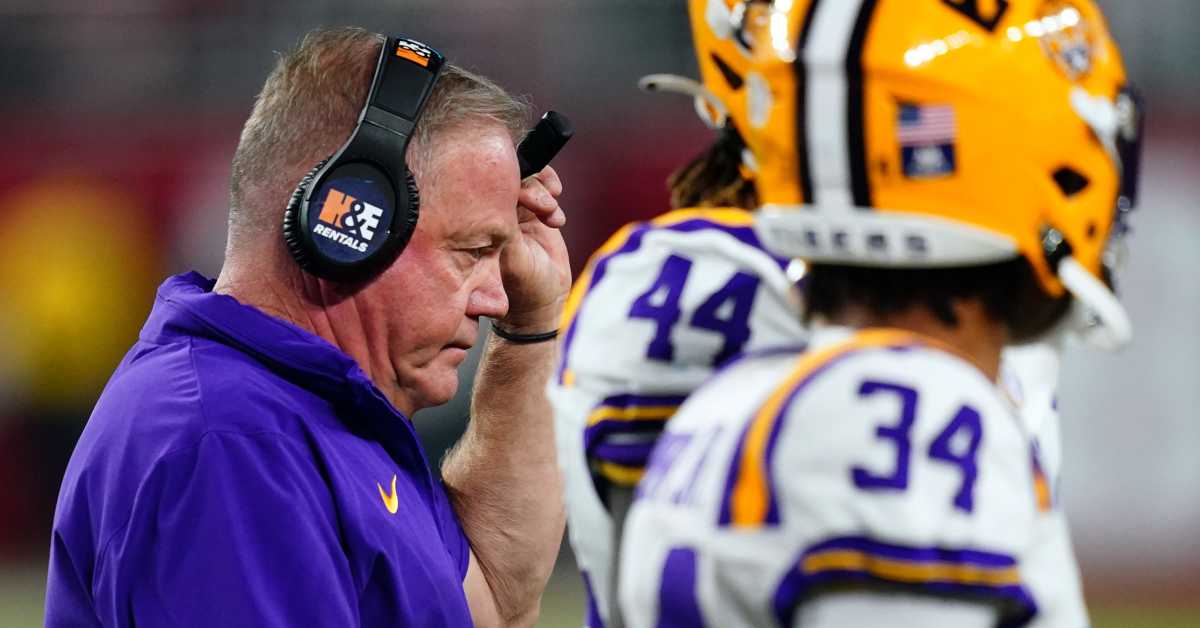 Brian Kelly and the LSU Tigers have a lot at stake this season