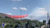 El incendio de Ontinyent amenaza a varias zonas de viviendas y obliga a desalojar el Pou Clar