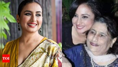 Divya Dutta misses her mom on Mother’s Day; says she stood by her in pursuing her Bollywood dream - Times of India