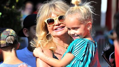 Goldie Hawn's oldest granddaughter looks so grown up in new selfie with famous dad Oliver