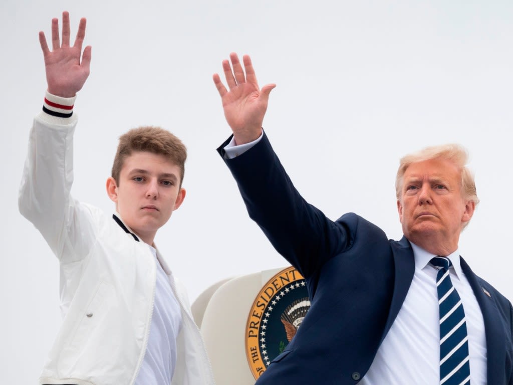 Donald Trump Revealed Why He ‘Doesn’t Like to Have His Picture Taken’ Next to His Youngest Son Barron