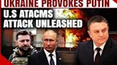 Putin Retaliates With Drone Strikes After U.S Sent ATACMS Set Ablaze Russia's Luhansk Oil Facility