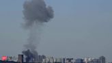 Russia uses hypersonic missiles in an attack on Kyiv. Fires break out in some city districts - The Economic Times