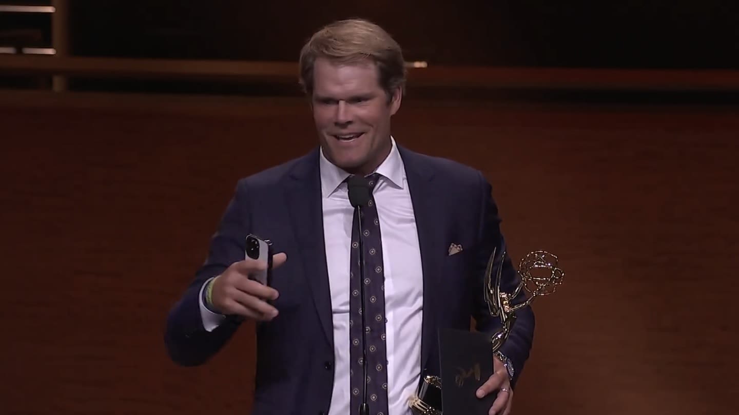 Greg Olsen Handled Tom Brady Situation With Pure Class After Winning Sports Emmy