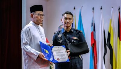 Ulu Tiram attack: Injured cop maintains fighting spirit, to continue serving as lawman