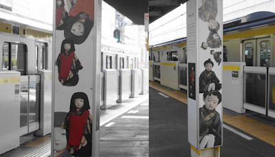 日本車站驚見詭異「紅衣小女孩」！乘客發毛：深夜等車會嚇哭