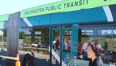 Rochester readies $3.25 million park-and-ride lot for service to start Monday