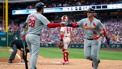 Gorman homers, drives in winner in 10th to lead Cardinals past Phillies 5-4