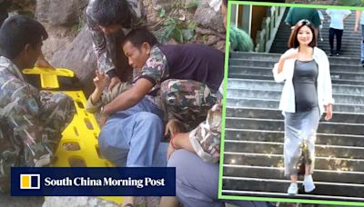 Delight online as China woman who lost baby in Thai cliff plunge expecting again