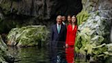 La princesa Leonor cierra su viaje a Lisboa en el Oceanário junto a Rebelo de Sousa