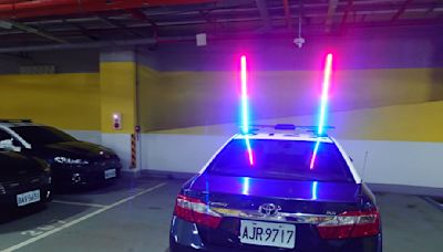 中警率先採用多功能車頂LED 警示燈 提高執勤安全 | 蕃新聞