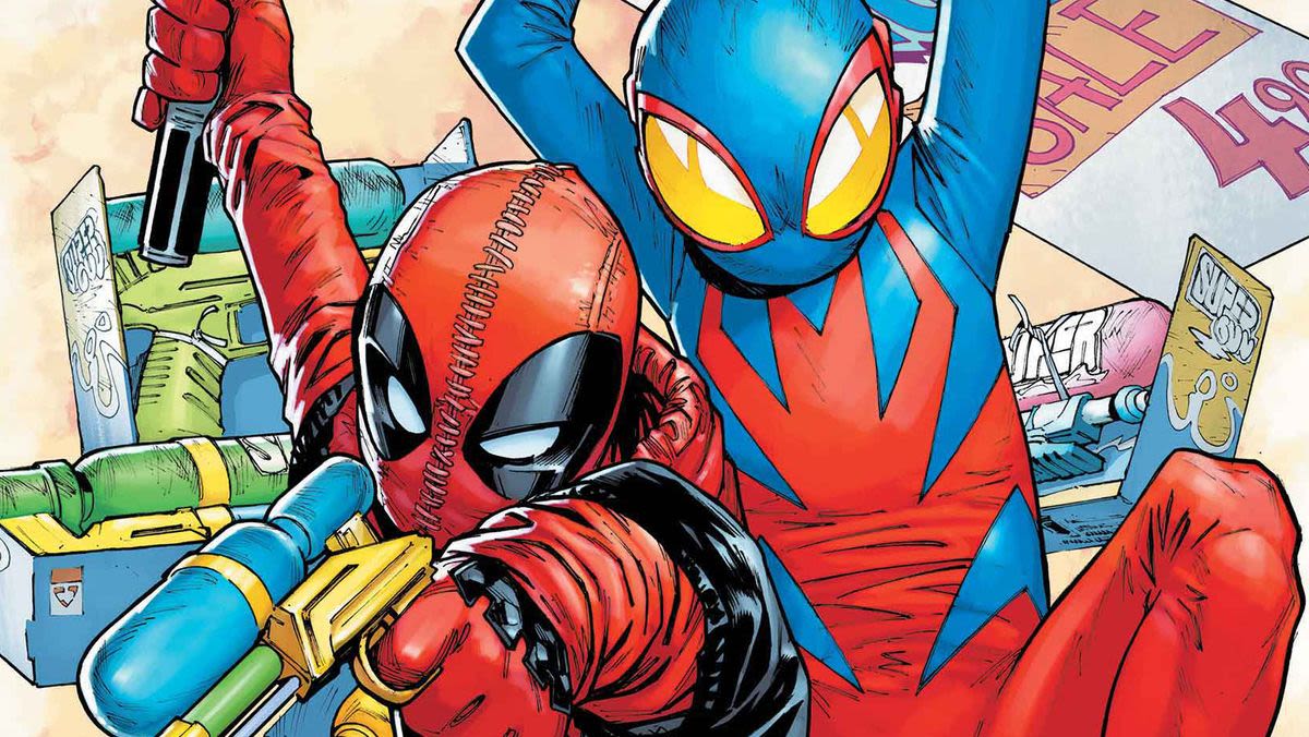 Spider-Boy and Kidpool meet for the first time in a Christmas one-shot that promises anarchy and lightsabers