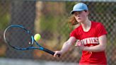 East Providence's Abigail Ellison is winning points, and minds, for the boys tennis team.