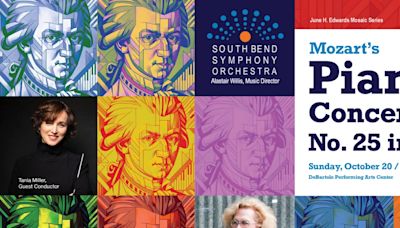 The South Bend Symphony Will Perform Mozart Piano Concerto No. 25 in C in October